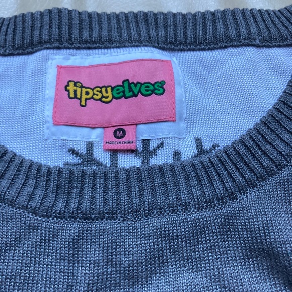 NWT Tipsy Elves Women’s Christmas Sequined Snow Day Sweater NEW WITH TAGS - Picture 8 of 8